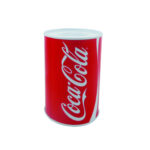 MONEY TIN (COCA COLA ) 145MM X 100MM (ASSORTED) DESIGN SEND RANDOMLY