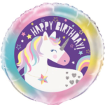 18″ UNICORN FOIL BALLOON