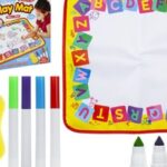 WASHABLE DOODLE PLAY MAT : 48CM X 48CM