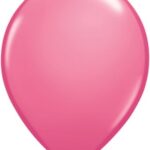 QUALATEX ROSE 11″ (PACK OF 25 ROUND BALLOONS).