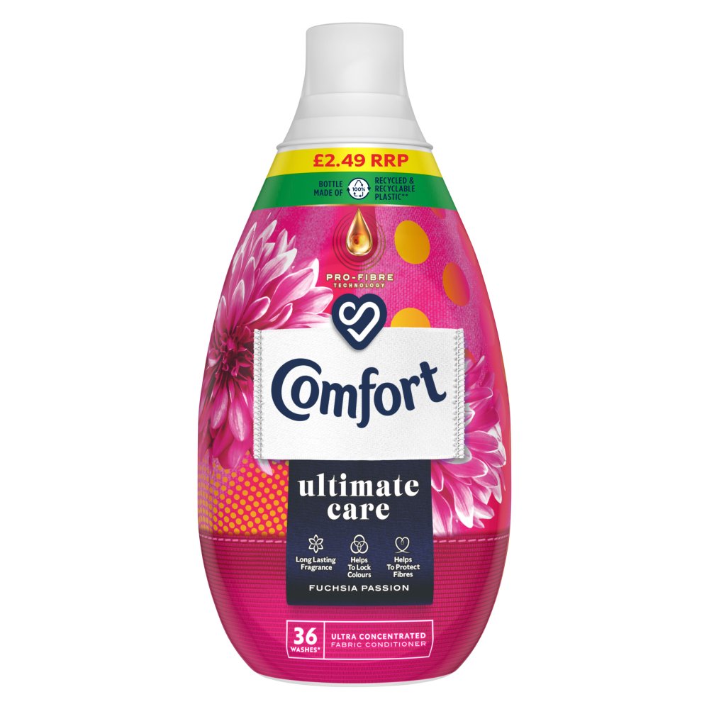 COMFORT ULTIMATE CARE ULTRA 540ML CONDITIONER FUCHSIA PASSION 36W