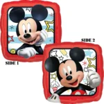 DISNEY JUNIOR 17″ MICKEY MOUSE ROADSTER RACERS FOIL E SIDED  BALLOONS