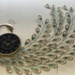 PEACOCK DESIGN WALL CLOCKS