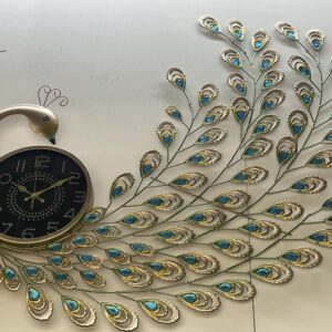 PEACOCK DESIGN WALL CLOCKS