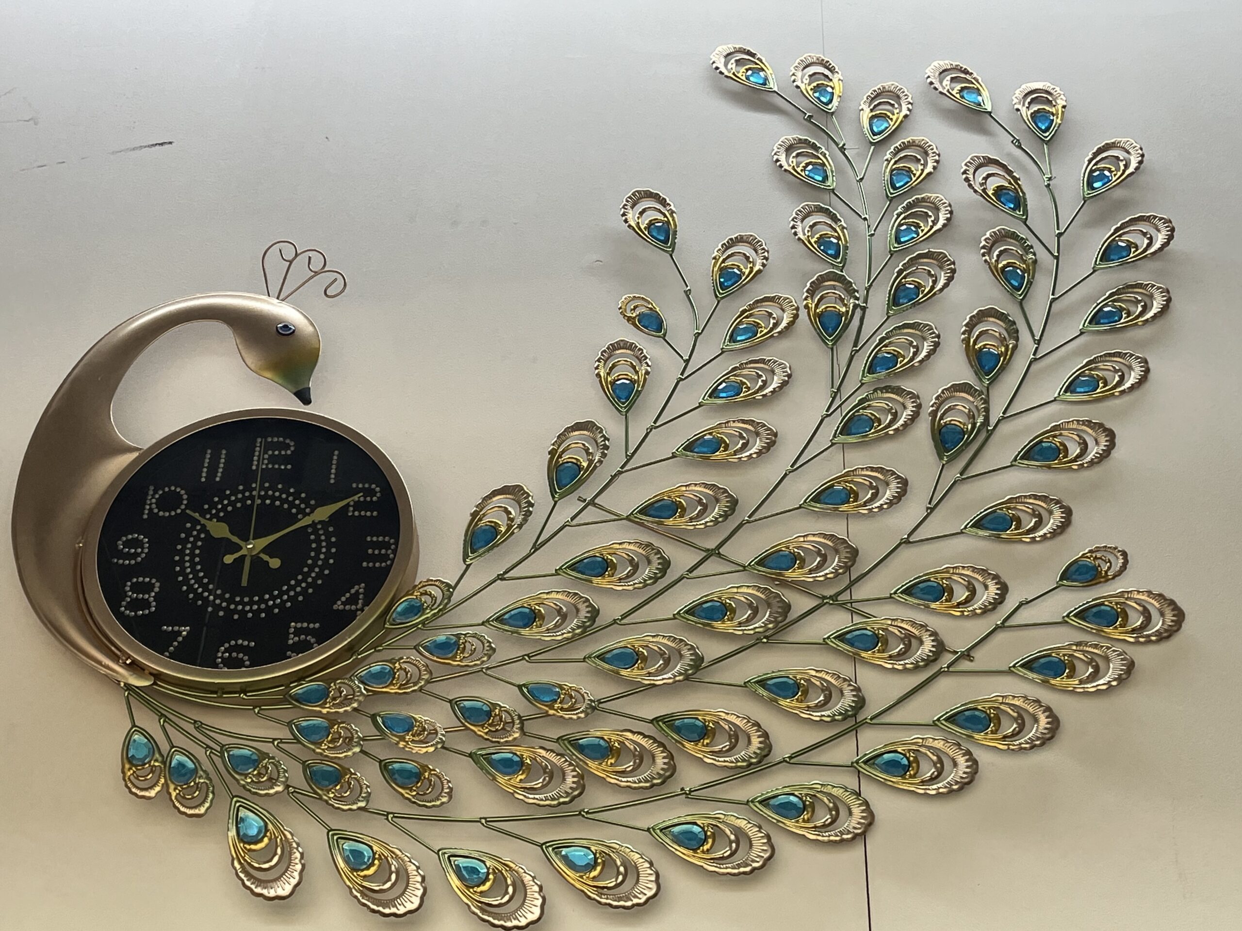 PEACOCK DESIGN WALL CLOCKS