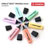 STABILO BOSS 4PC PASTEL WALLET