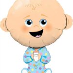 QUALATEX 38″ BABY BOY SHAPE BALLOON