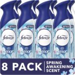 FEBREZE AIR MIST LENOR SPRING AWAKENING PACK OF 8, 185ML