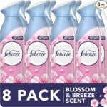 FEBREZE AIR MIST BLOSSOM BREEZE, PACK OF 8, 185ML