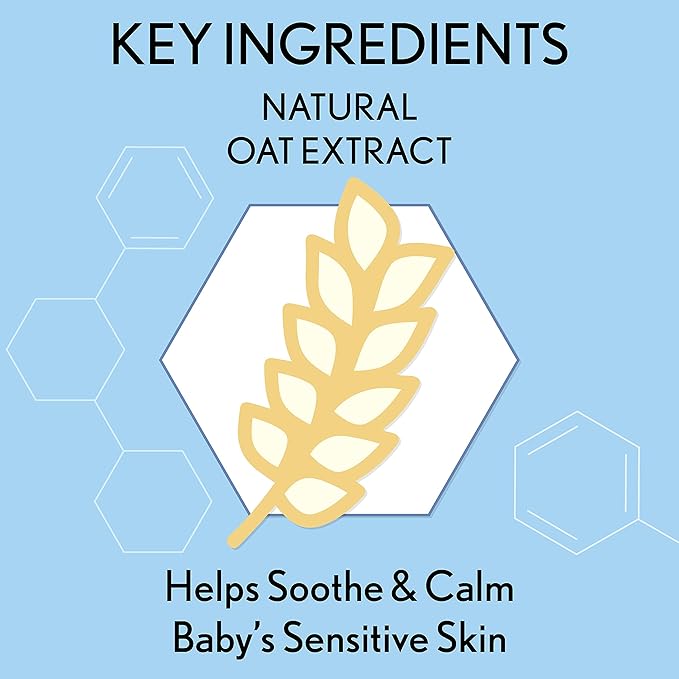 AVEENO BABY DAILY CARE BABY WIPES FOR DRY & SENSITIVE SKIN - 72 WIPES - Image 6