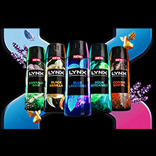 LYNX FIND YOUR FRAGRANCE BUNDLE FOR MAN WITH 72 HOUR FRESH, SET OF 5x150 ML - Image 6