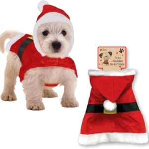 DOG HOODED SANTA CAPE MEDIUM