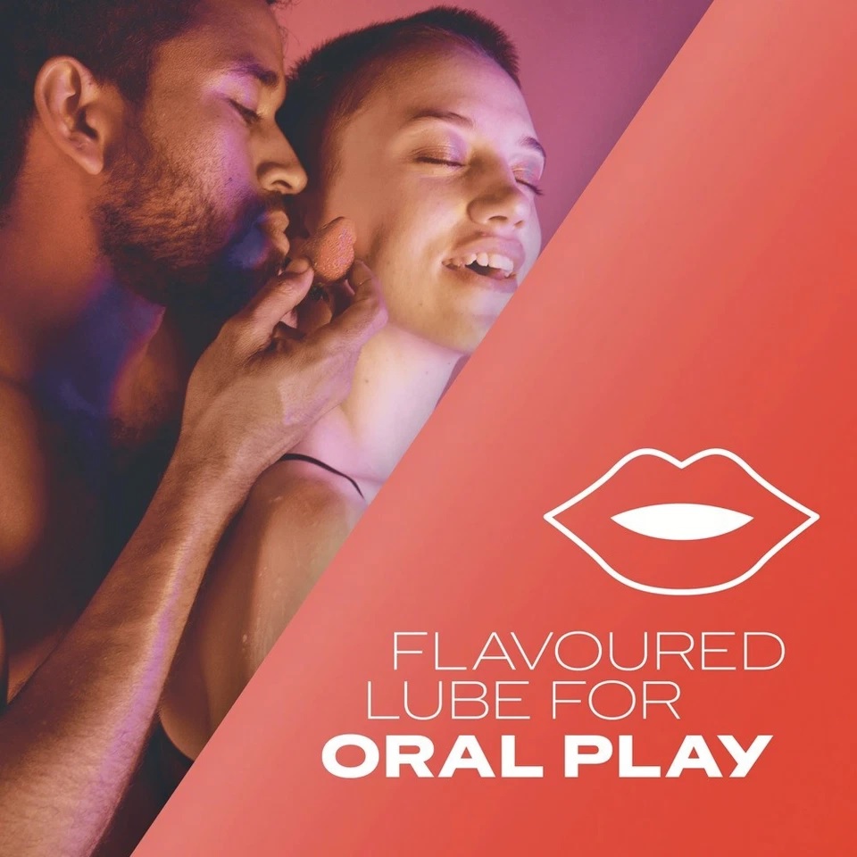 Durex Play Strawberry Flavoured Lubricant Condom Friendly 50 ml Pack 2 - Image 3