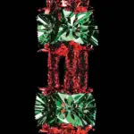 PREMIER 2.7M X 33 CM 8 SECTION GARLAND RED & GREEN