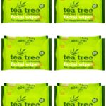 XBC FACE WIPES TEA TREE TWIN PACK (2X25s) 6 PACK