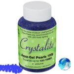 CRYSTALITE AQUA GEL  PEARLS 100G BLUE