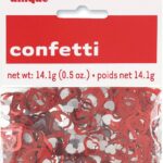 UNIQUE HEARTS FOIL CONFETTI 5OZ