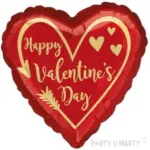 ANAGRAM 17IN ARROW HEART HAPPY VALENTINES DAY FOIL