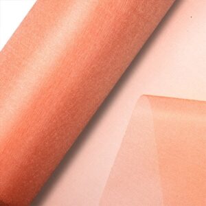 CLUB GREEN ORGANZA SHEER ROLL 29CMX25M PEACH