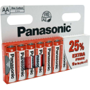 PANASONIC AA ZINC BATTERIES 25% EF PK10