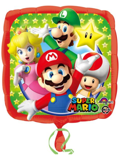 ANAGRAM 17" SUPER MARIO FOIL BALLOON