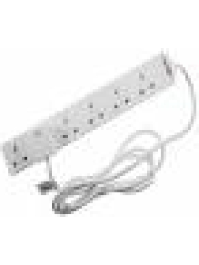 DAEWOO ELECTRICALS 6 WAY 2M EXTENSION LEAD