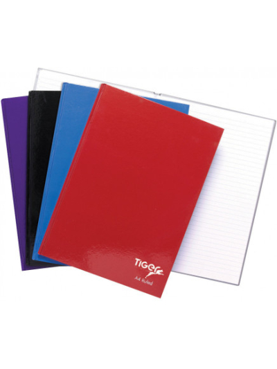 TIGER A4 CASEBOUND 80 SHEETS NOTEBOOK X 1