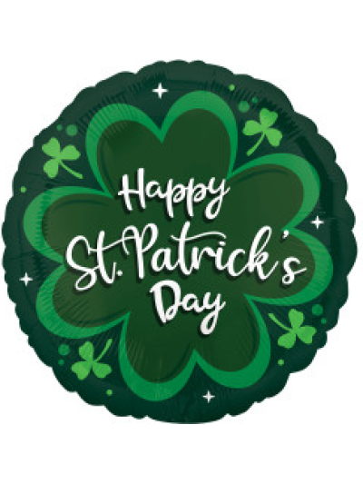 ANAGRAM 17"HAPPY ST PATRICKS DAY FOIL BALLOON