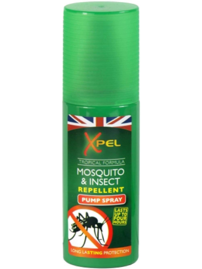 MOSQUITO REPELLENT ATOMISER PUMP SPRAY 120ML