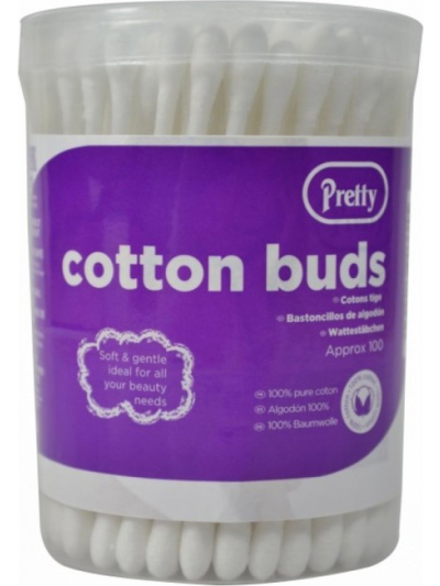 PRETTY COTTON BUDS 100S