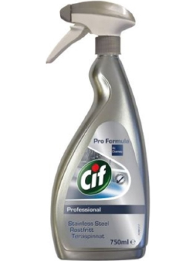 CIF PROF. STAINLESS STEEL CLEANER 750ML