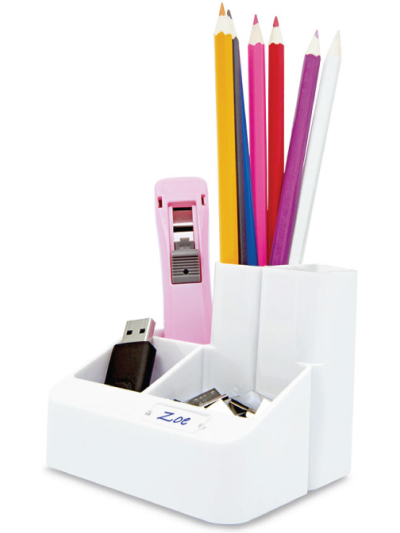 RAPESCO DESK WHITE TIDY ORAGNISER