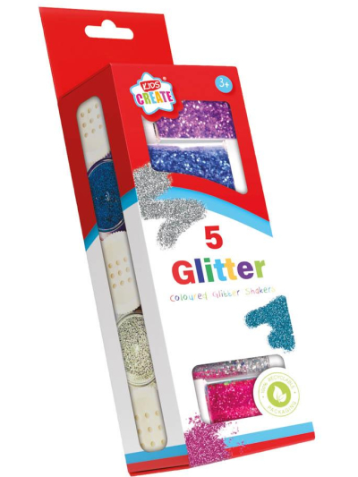 ACT. 5 GLITTER SHAKERS
