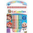COCOMELON COLOUR BY NUMBERS SET
