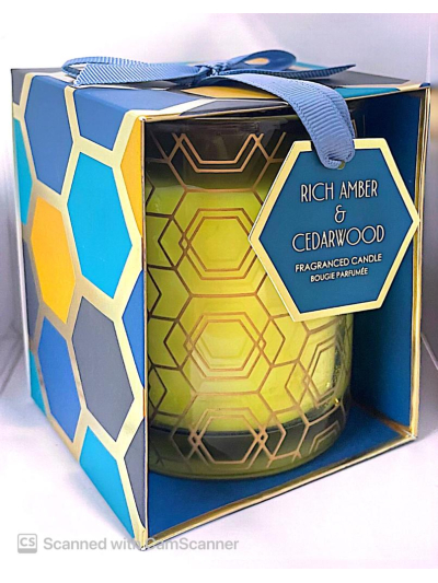 8cm X10CM CANDLE POT IN OPEN BOX