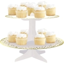 GOLD FOIL CUPCAKE STAND