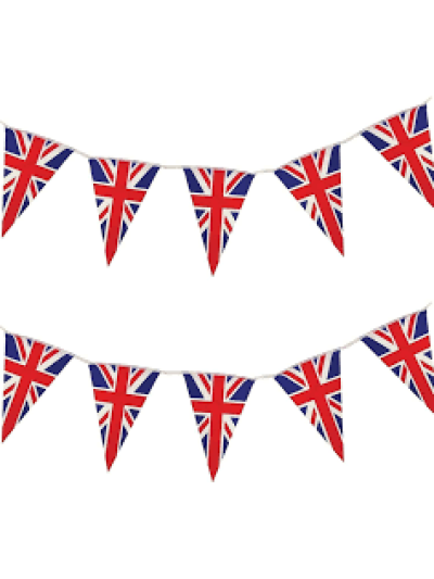UNION JACK BUNTING 20M 50FLAGS