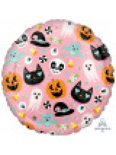 ANAGRAM 17" FUN ICONS HALLOWEEN FOIL BALLOON