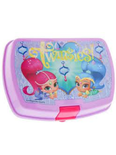 LUNCH BOXES LICENSED CLIP LID GIRLS