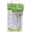 PIFCO 4 GANG EXTENSION LEAD 13A 250V AC,2ML
