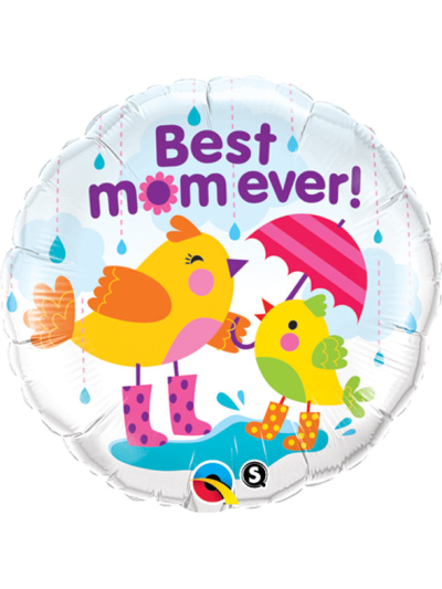 QUALATEX 18" BEST MOM EVER FOIL BALLOON