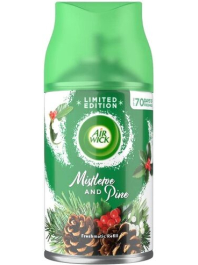 AIR WICK LIMITED EDITION "MISTLETOE AND PINE" FRESHMATIC REFILL