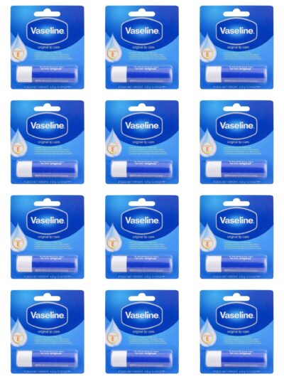 VASELINE 4.8G LIP CARE STICK ORIGINAL  PACK OF 12