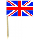 UJ FLAG PARTY STICKS 50S