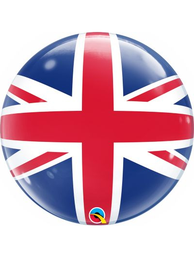 QUALATEX UNION JACK 22IN SINGLE BUBBLE