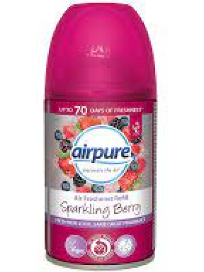 AIRPURE AIR-O-MATIC REFILL SPARKLING BERRY 250ML