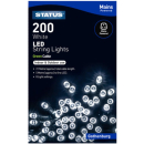 STATUS 200 WHITE LED STRING LIGHTS