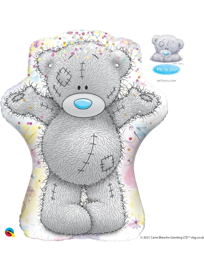 QUALATEX 36" ME TO YOU TATTY CELEBRATES MICROFOIL BALLOON