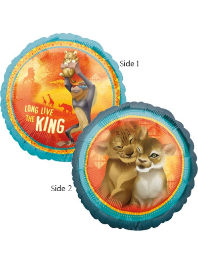 ANAGRAM 17" THE LION KING"LONG LIVE THE KING" STANDARD FOIL BALLOON