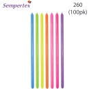 SEMPERTEX 260S NEON ASSORTED BALLOONS PK100